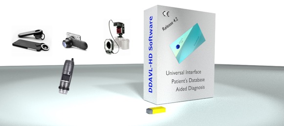 Software dermatoscopia DDAVL-HD
